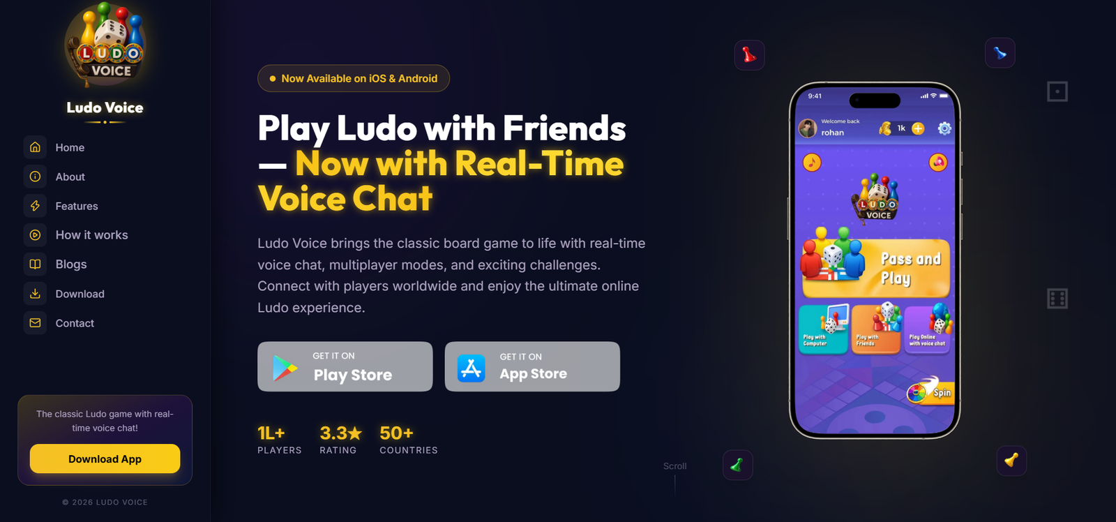 Play Ludo with Friends